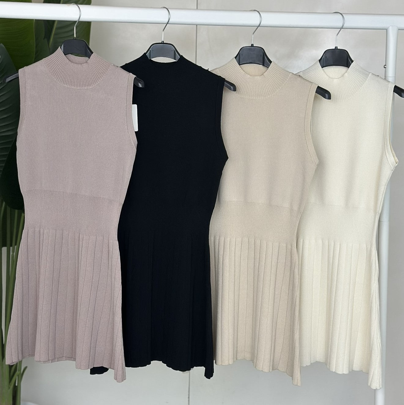 ABITO PLISSE' KNIT